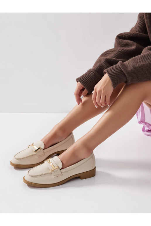 Moccasins Elwira BEIGE