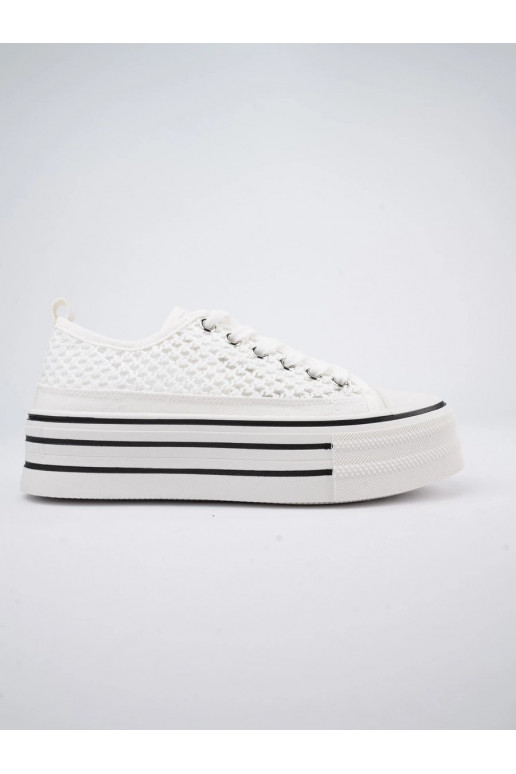 Sneakers model shoes Eleganto White color