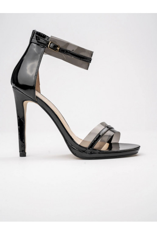 Womens high-heeled shoes KAYLA BLACK