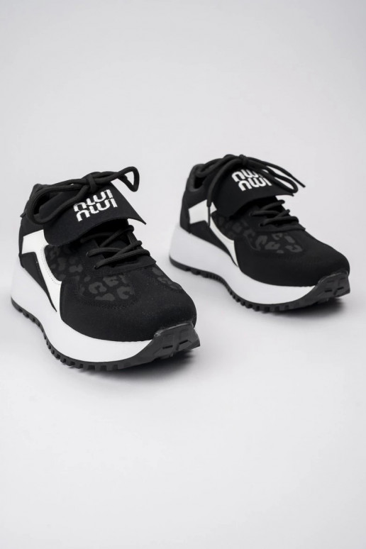 Womens Sneakers model shoes JET BLACK