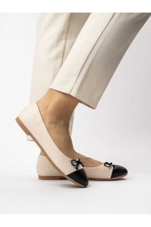 Ballerinas Delikatne Beige