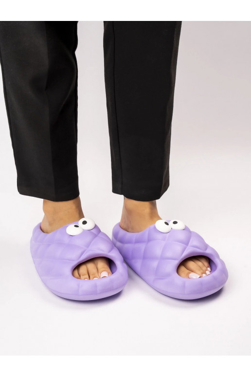 Slippers Chmurki Purple