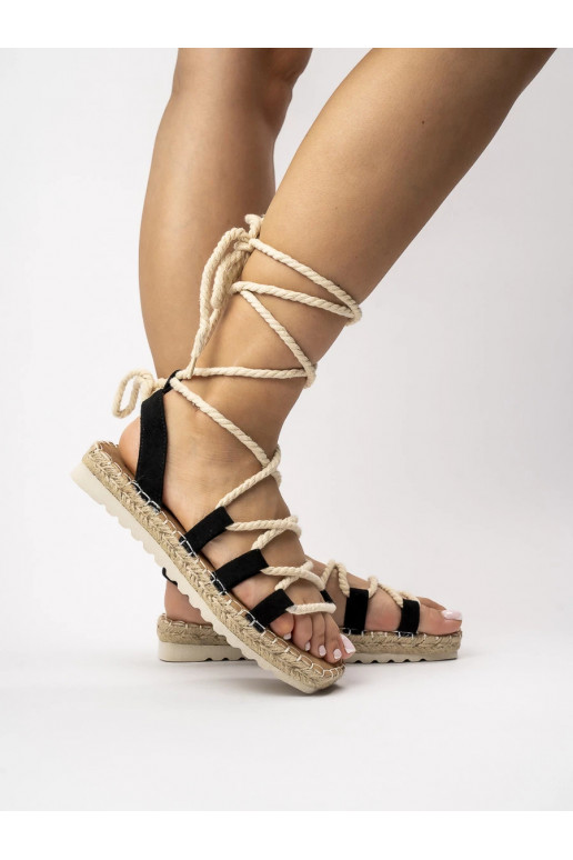 sandals Aventura Black