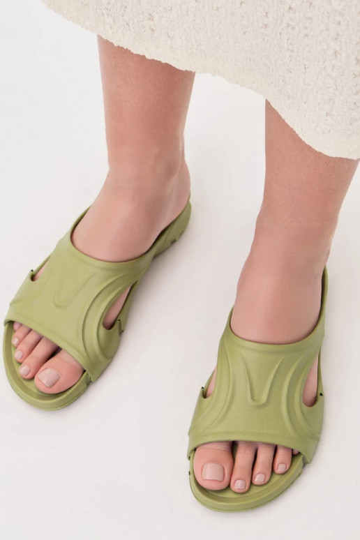 Womens Slippers NOVA FOAM GREEN