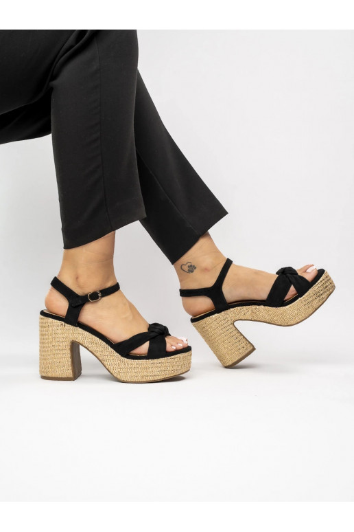 sandals Letnia Elegancja BLACk