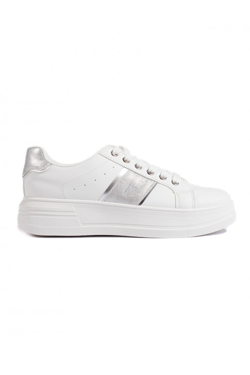 White color Sneakers sports
