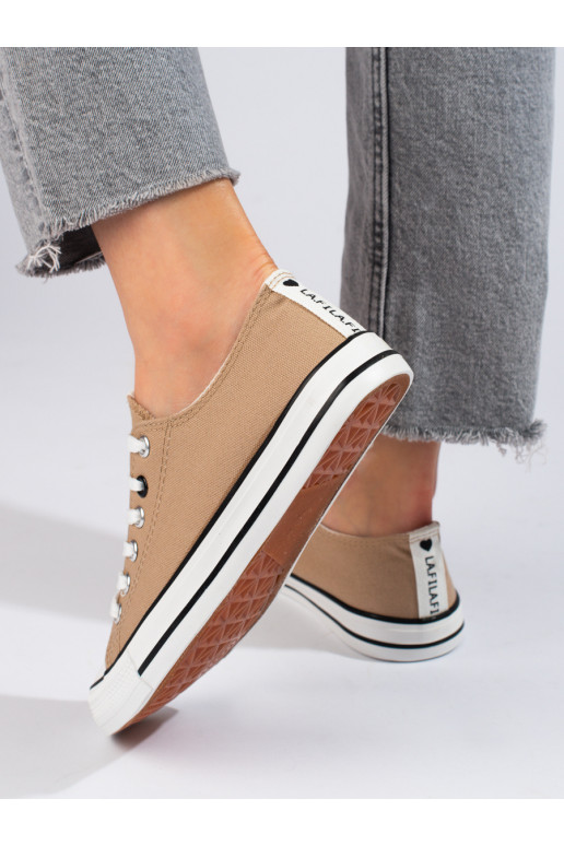 The classic model Women's boots  beige