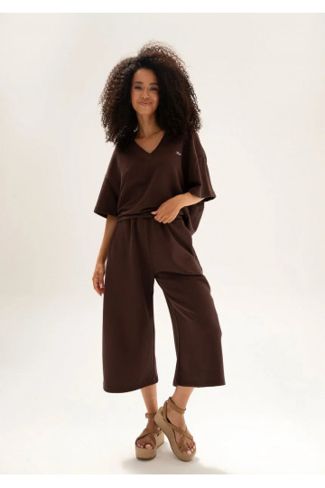 Cozy Flow - Brown cotton...
