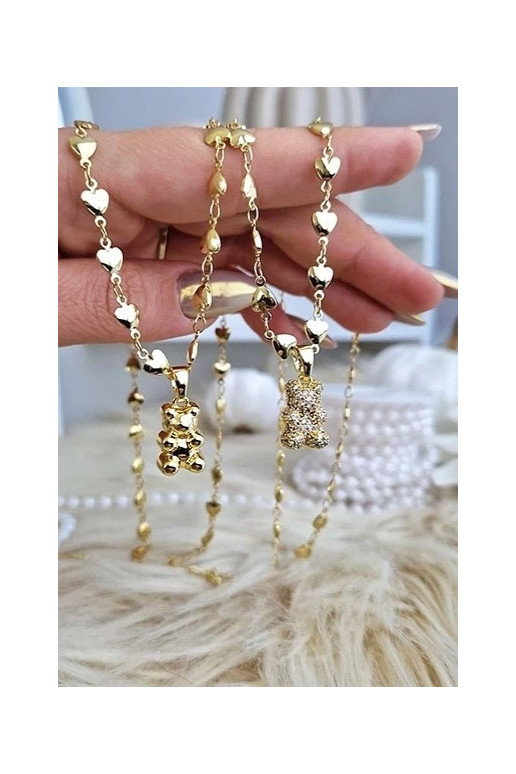 Necklace from stainless steel