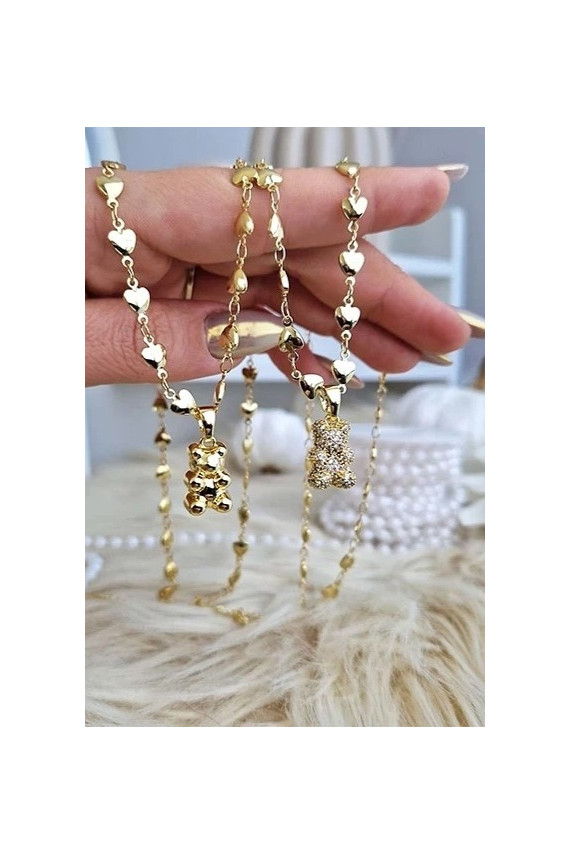 Necklace from stainless steel