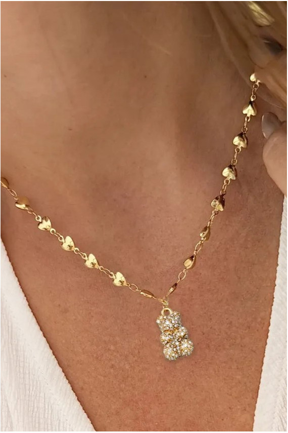 Necklace from stainless steel