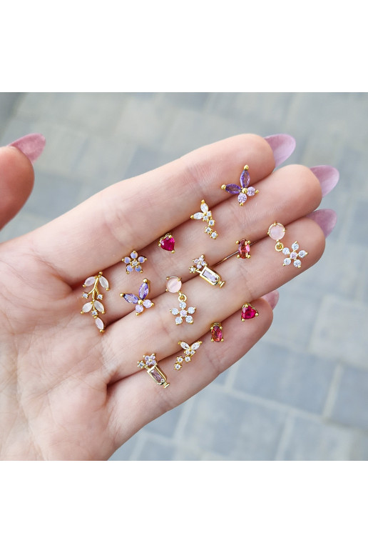 Stainless steel earrings platerowane... Stainless steel earrings platerowane...