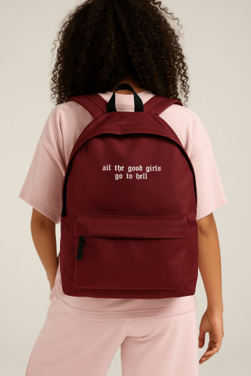 Backpack Simple Good Girls Go
