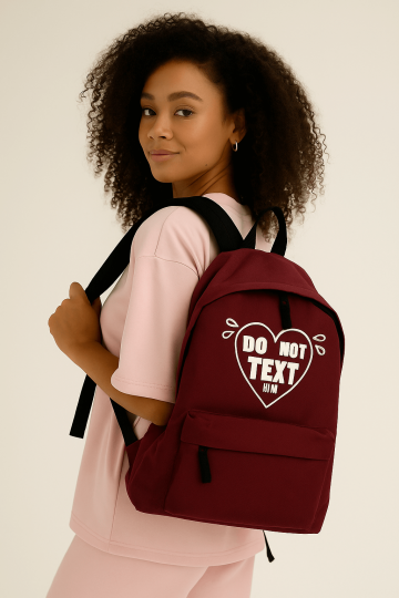 Backpack Don't Text Him