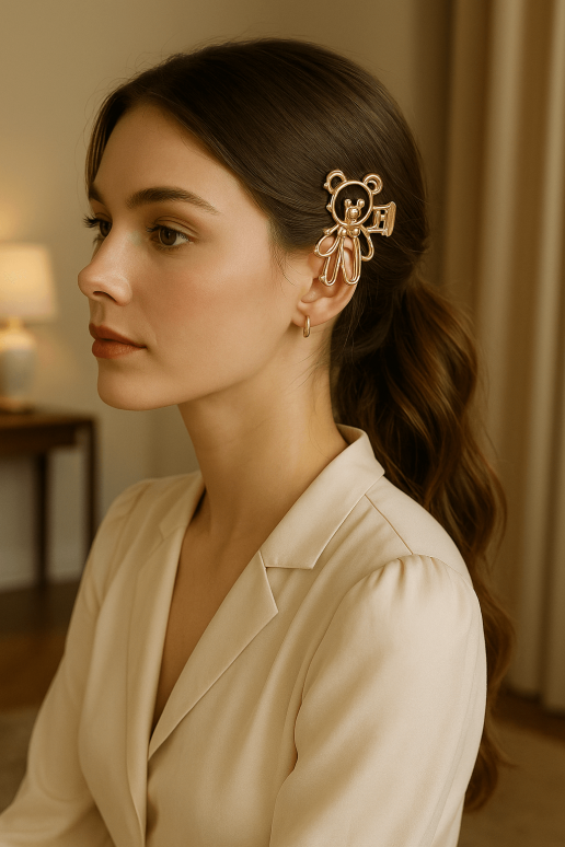 Hairpin in gold