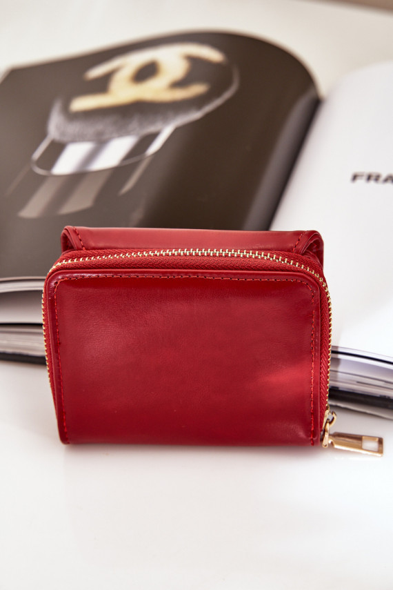Ladies Wallet Made Of Eco Leather Red Congaia