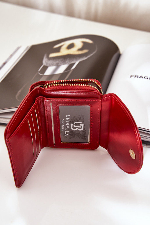 Ladies Wallet Made Of Eco Leather Red Congaia