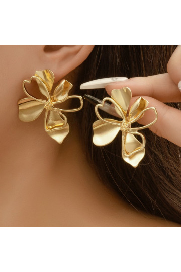 Gold-plated earrings... 2