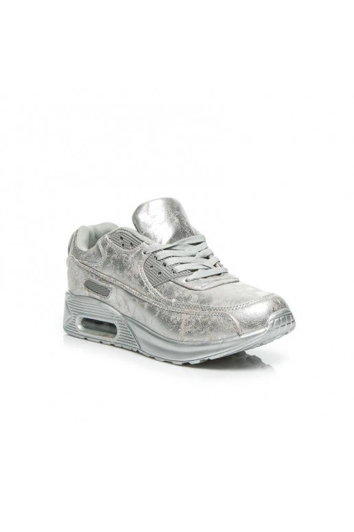 Massive silver sports shoes 1-7S