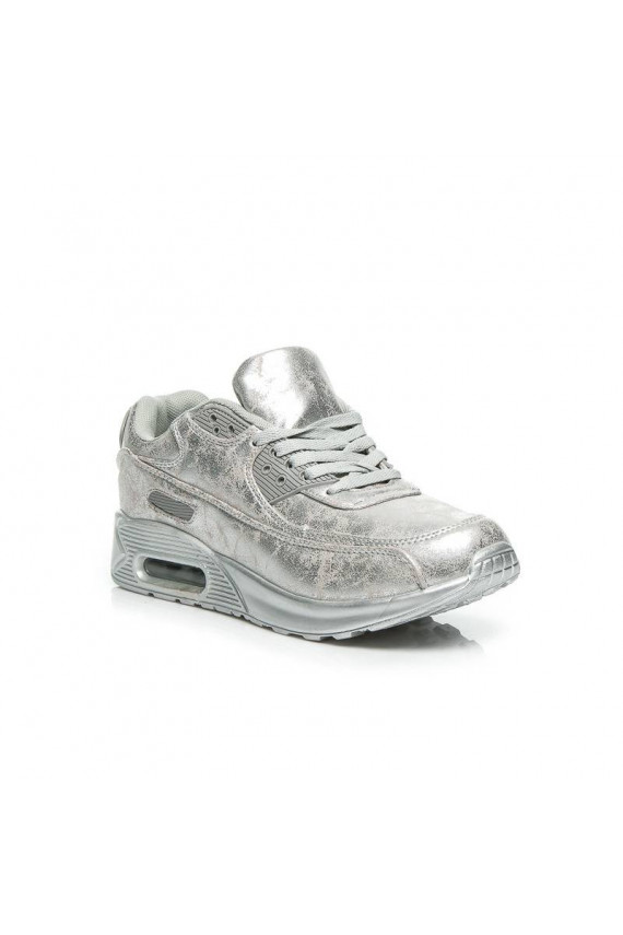 Massive silver sports shoes 1-7S