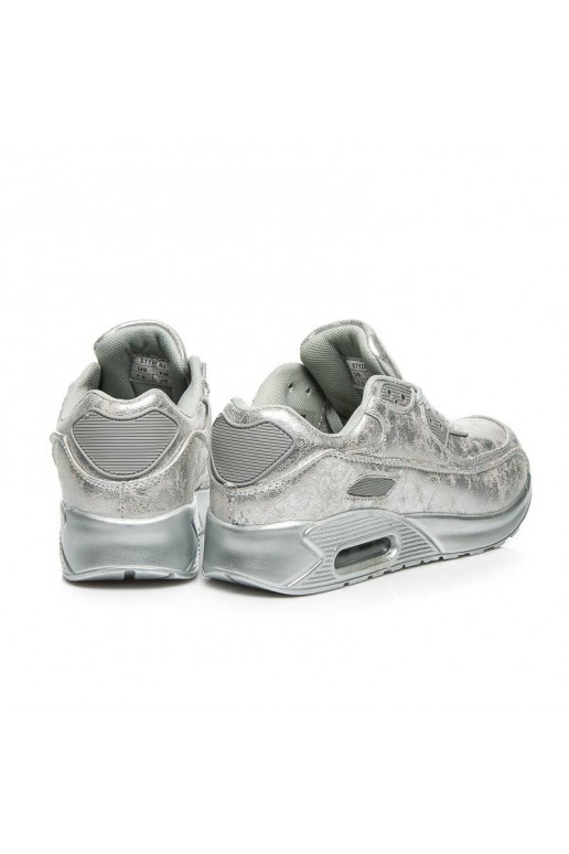 Massive silver sports shoes 1-7S