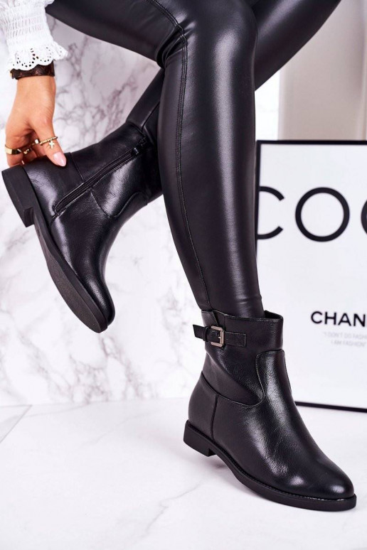 Women's Insulated Boots With Buckle...