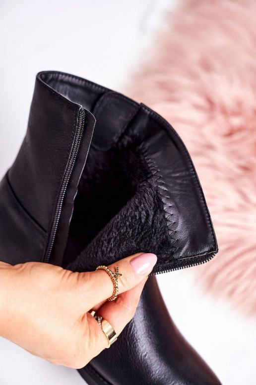 Women's Insulated Boots With Buckle...