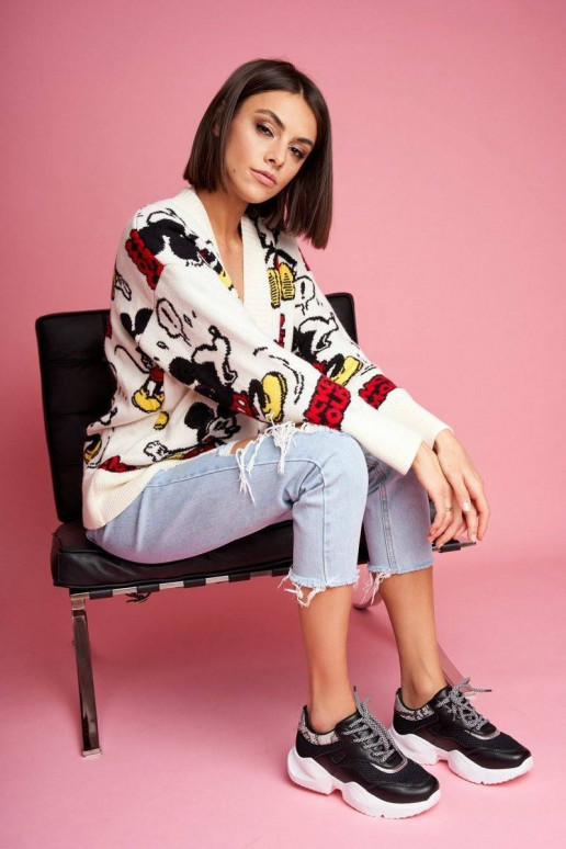 Women s Sport Shoes Snake Black Giselle