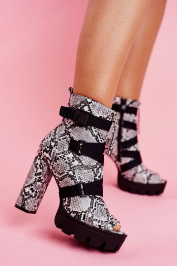 Women's Boots On High Heel...