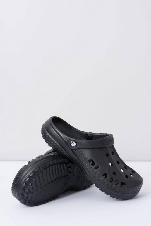 Women's Slides Crocs Black Foam EVA