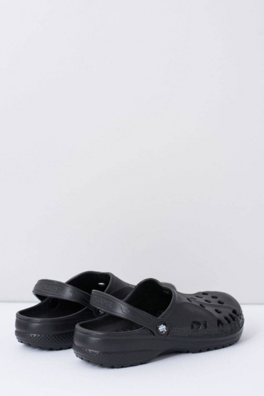 Women's Slides Crocs Black Foam EVA