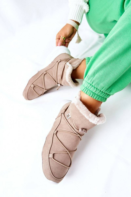 Snow Boots Big Star Beige II274263