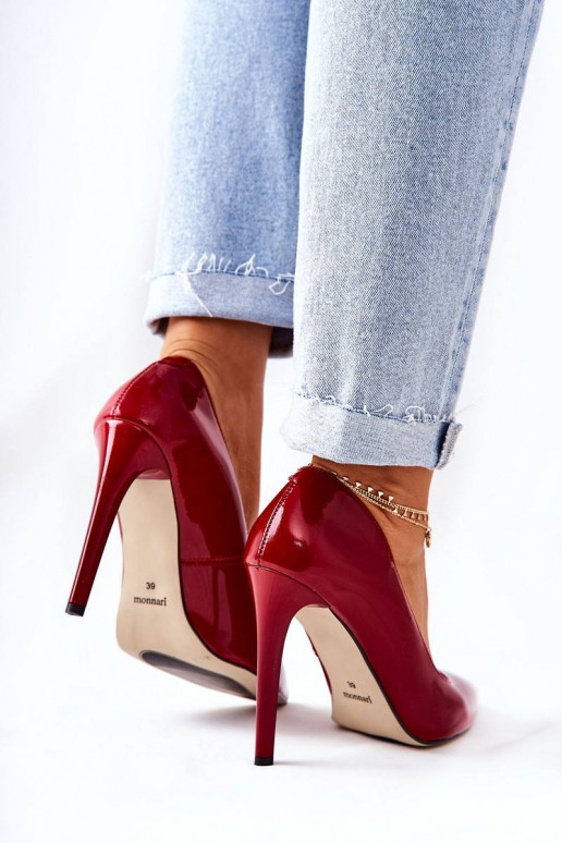 Lacquered Pointed Heels Monnari...