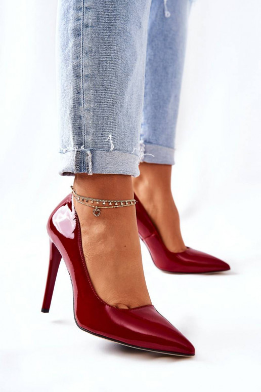 Lacquered Pointed Heels Monnari...