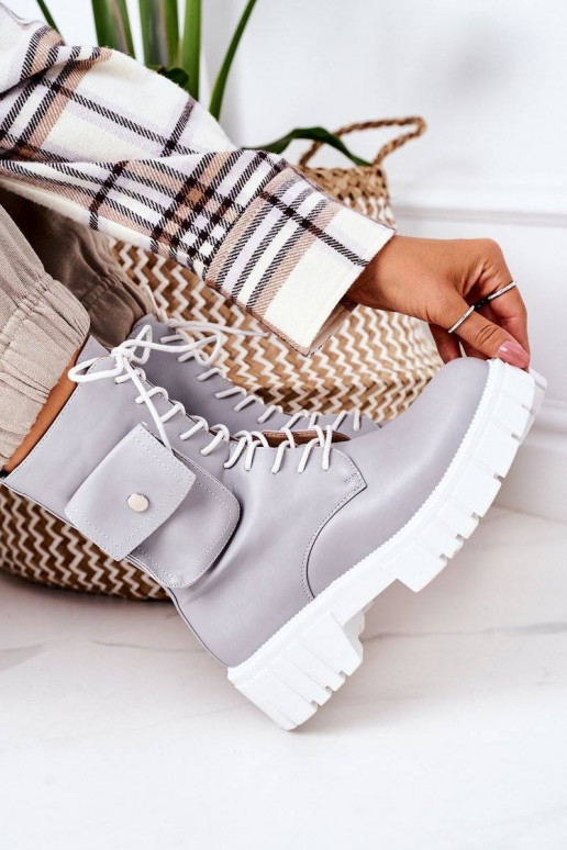 Insulated Boots With A Pocket Light...