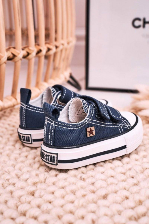 Children's Velcro Sneakers BIG STAR...