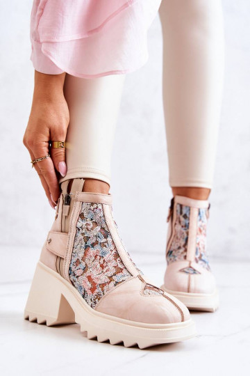 copy of Leather boots on a...