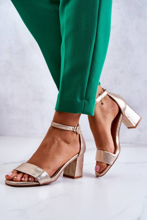 Fashionable Women's Sandals On A Heel...