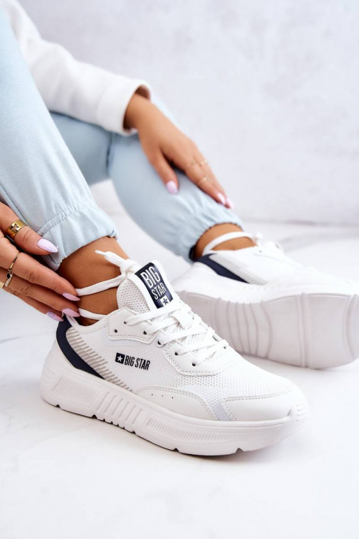 Fashionable Sneakers Big Star White