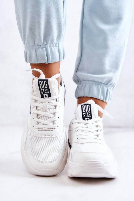 Fashionable Sneakers Big Star White