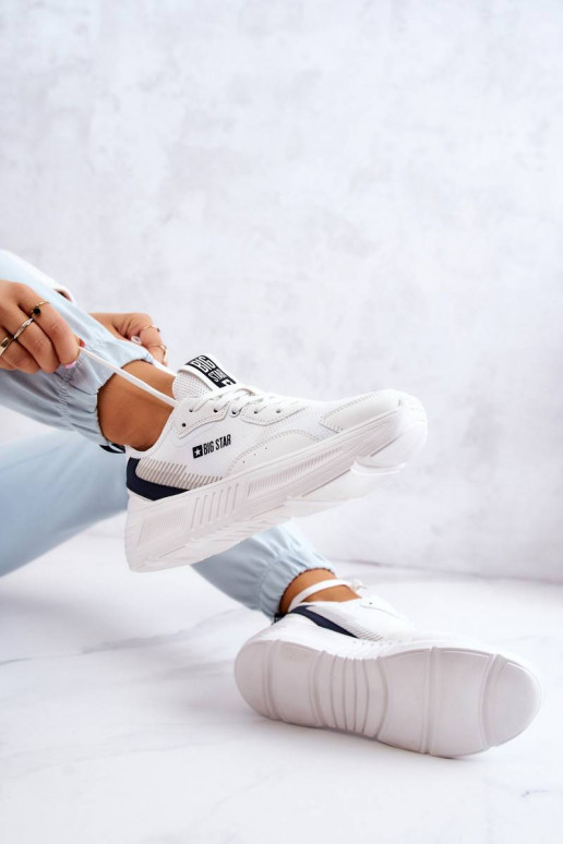 Fashionable Sneakers Big Star White