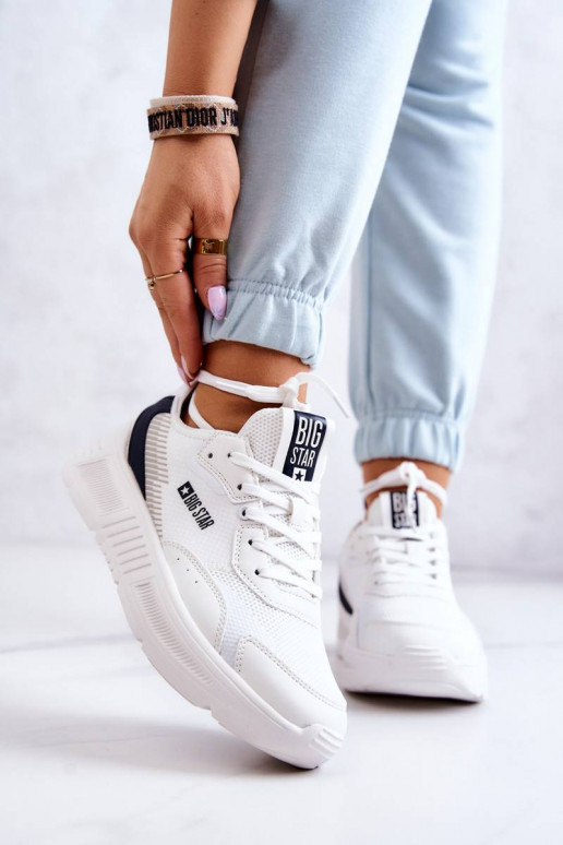 Fashionable Sneakers Big Star White