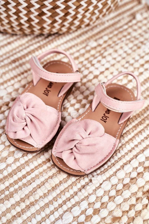 Children's Sandals With Velcro Pink...