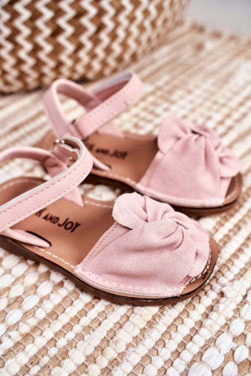 Children's Sandals With Velcro Pink...