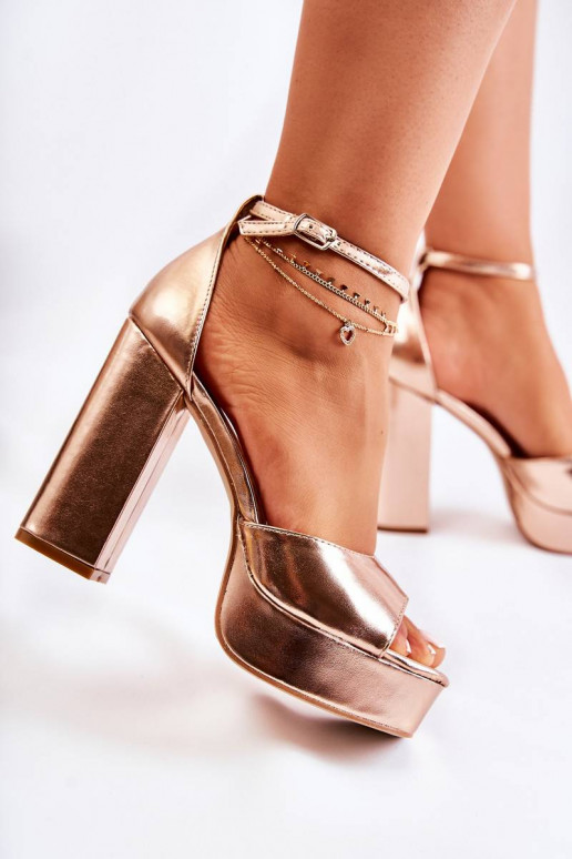 Fashionable Sandals On High Heels...