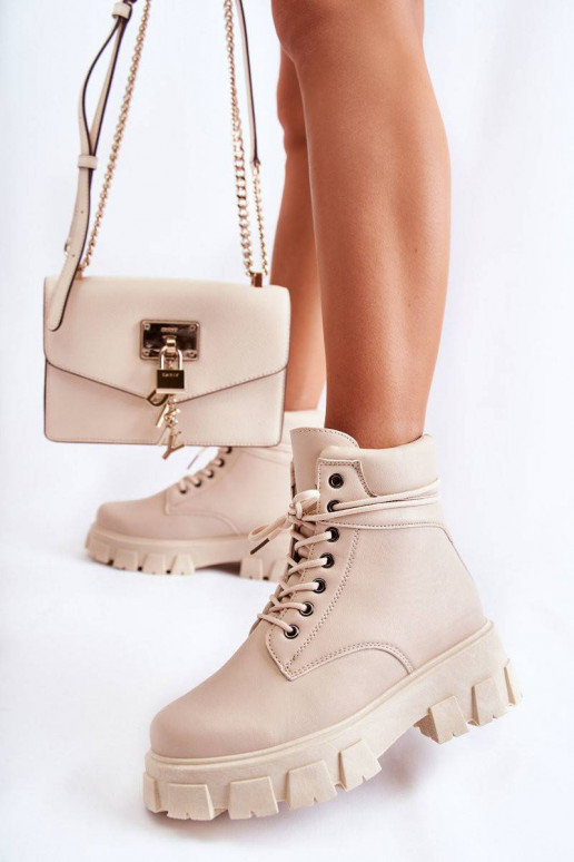 Women's Boots Warm Trappers Light...