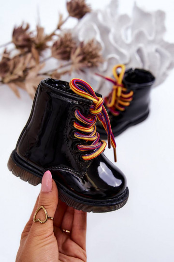 Children's Boots Laquered...