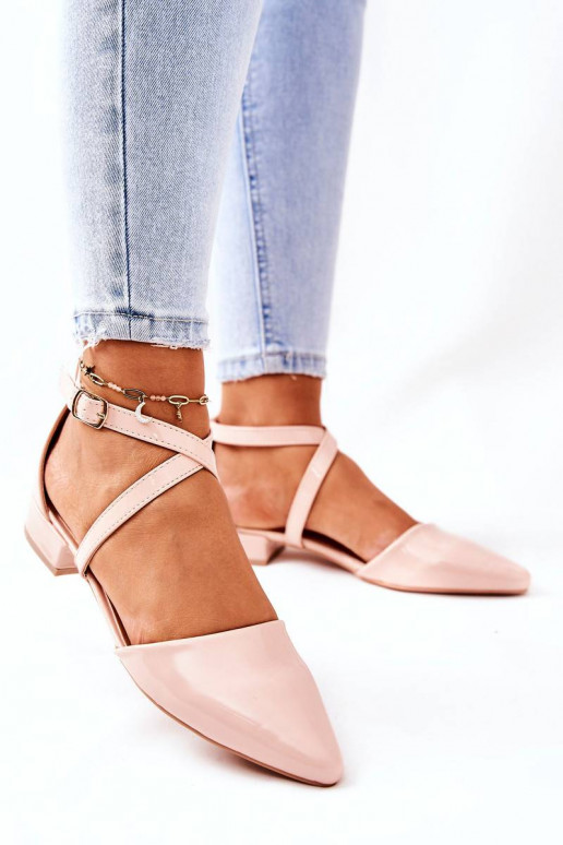 copy of Lacquered Stiletto low-heeled...