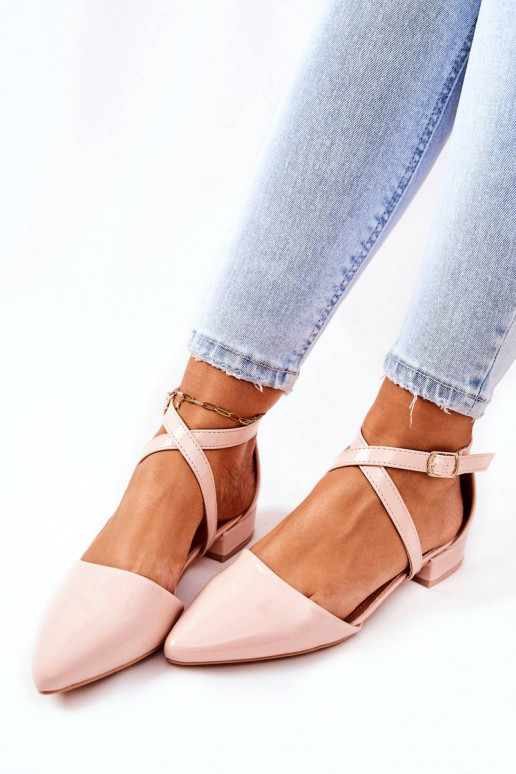 copy of Lacquered Stiletto low-heeled...