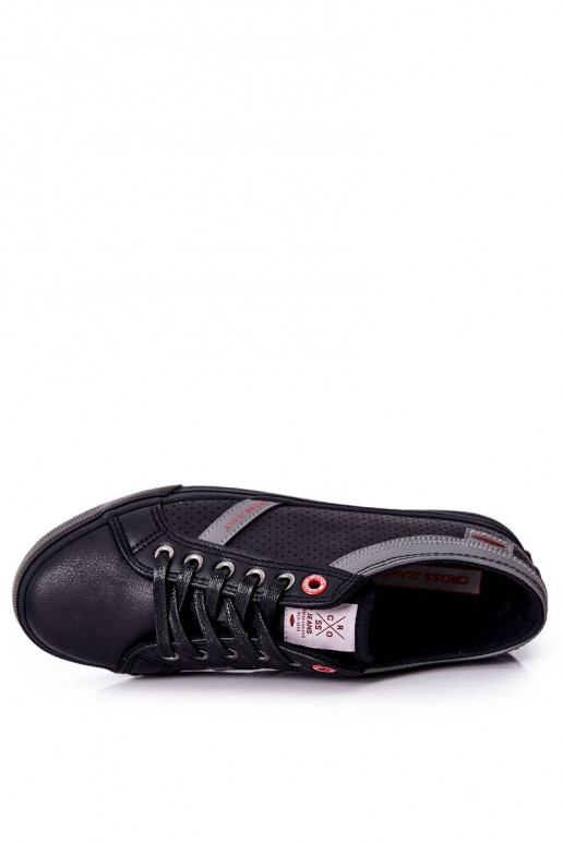 Men's Sneakers Cross Jeans Black